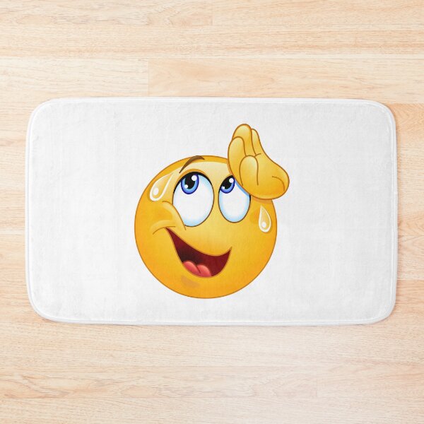 Item preview, Wiping Sweat Emoticon designed and sold by Yael Weiss.