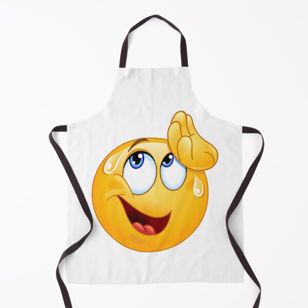 Item preview, Wiping Sweat Emoticon designed and sold by Yael Weiss.