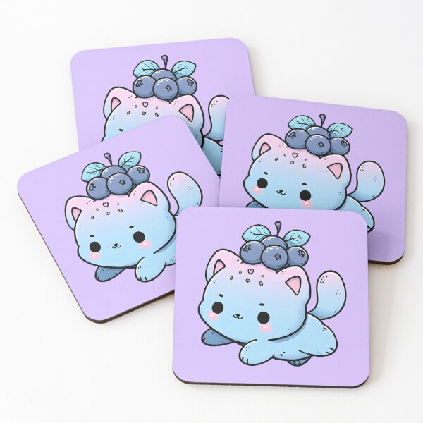 Item preview, Blueberry cat designed and sold by Anna Halasek.