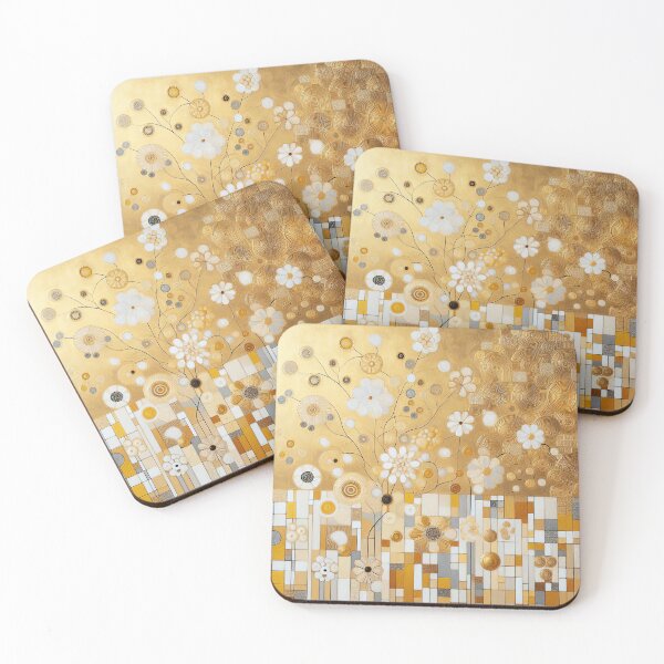 Item preview, Gustav Klimt Flowers designed and sold by maniacfitness.