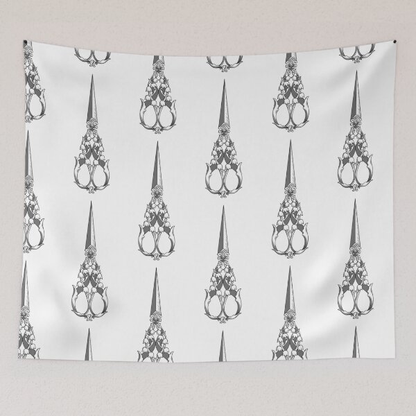 Item preview, Ornate Scissors Illustration designed and sold by Idle Morrow.