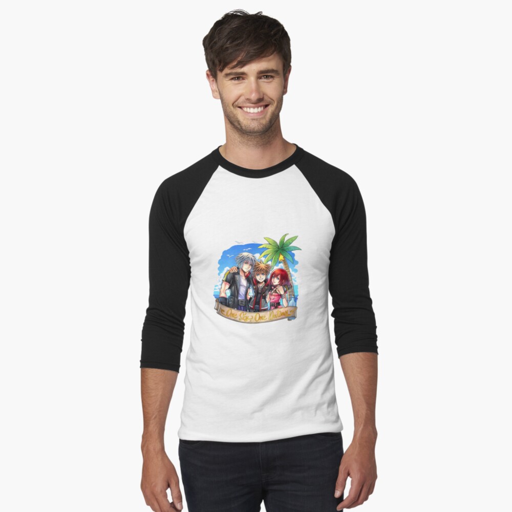 Vista previa del artículo con la obra «Camiseta ¾ estilo béisbol», diseñado y vendido por Lali-Holley.