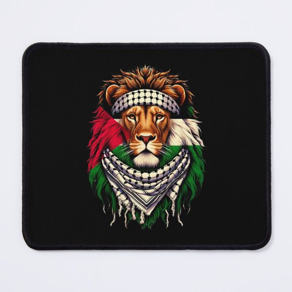 Item preview, lion Flag Of Palestine - Gift For Palestinian From Palestine, palestine lion , palestine keffiyeh ,  designed and sold by WWDistribution.