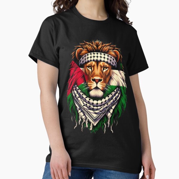 Item preview, lion Flag Of Palestine - Gift For Palestinian From Palestine, palestine lion , palestine keffiyeh ,  designed and sold by WWDistribution.