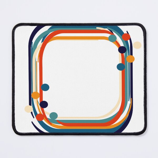 Item preview, vintage color abstract block and frame with dot, line and square designed and sold by pipikijung.