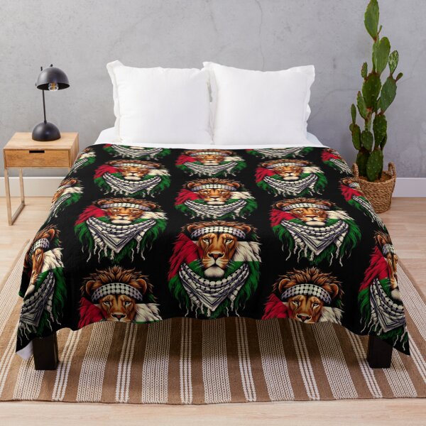 Item preview, lion Flag Of Palestine - Gift For Palestinian From Palestine, palestine lion , palestine keffiyeh , designed and sold by WWDistribution.