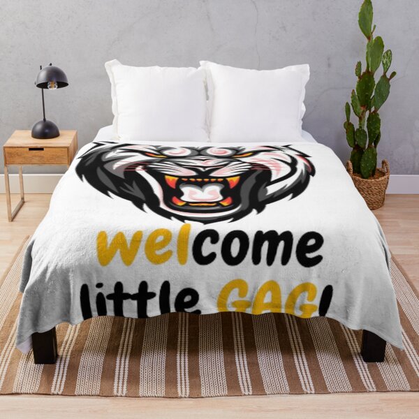 Item preview, BLACK TIGER WITH FUNNY TEXT designed and sold by GAVE1.