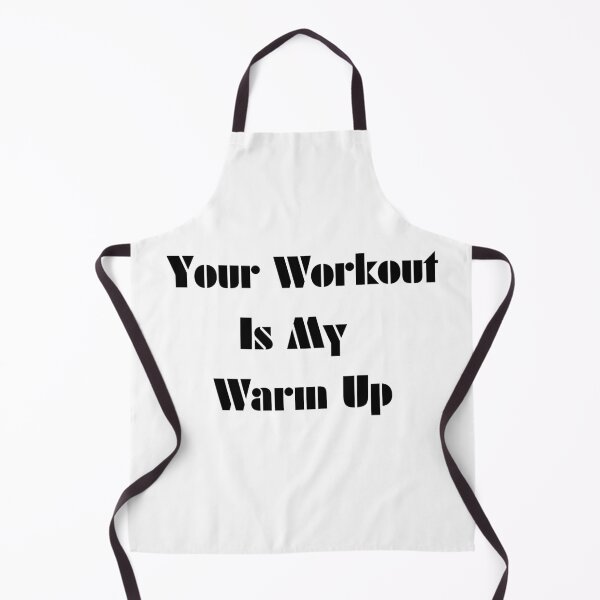Item preview, Gym Quote - Your Workout Is My Warm Up designed and sold by TeeTown Treasure.