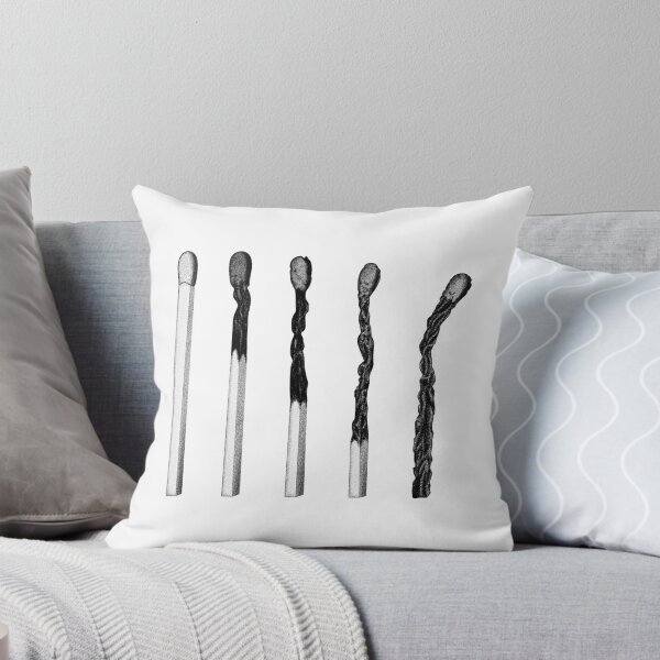 Item preview, Burnt Matches Illustration designed and sold by Idle Morrow.