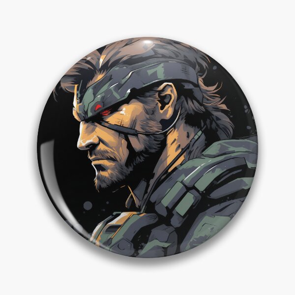 Item preview, solid snake designed and sold by Gam3Wear.