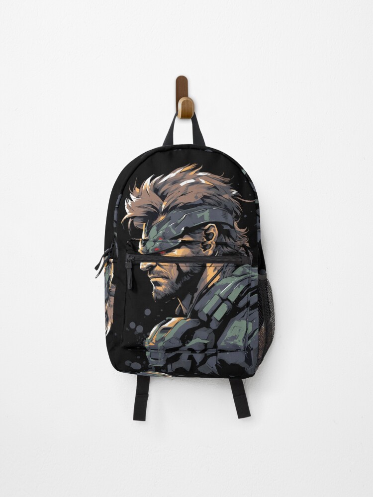 Thumbnail 1 of 3, Backpack, solid snake designed and sold by Gam3Wear.