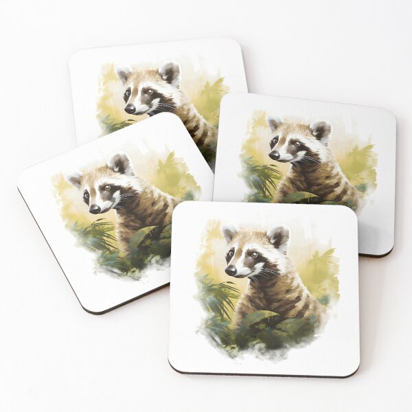 Item preview, coati, proboscis bear designed and sold by DerSenat.