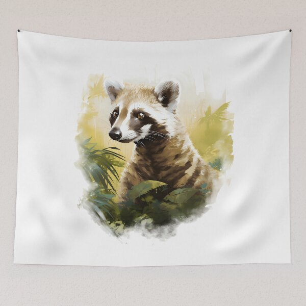 Item preview, coati, proboscis bear designed and sold by DerSenat.