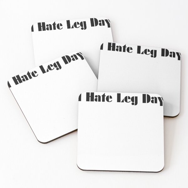 Item preview, Gym Quote - I Hate Leg Day designed and sold by TeeTown Treasure.