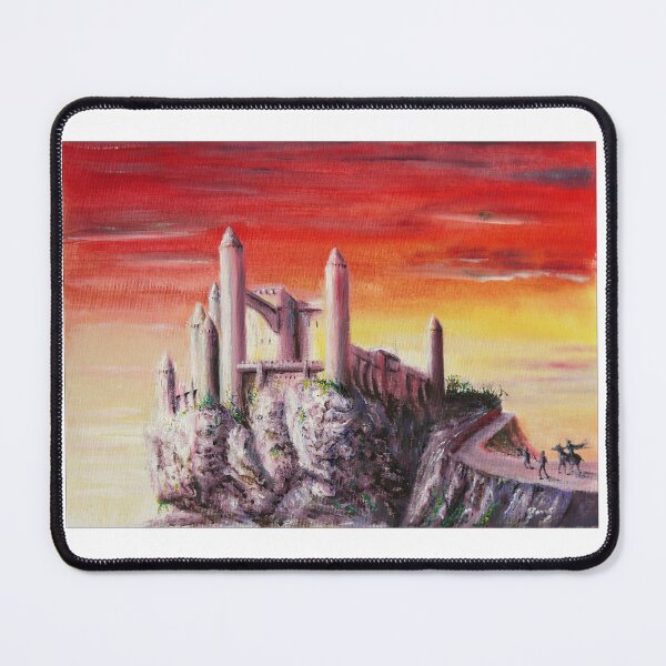 Item preview, Keep on the Borderlands Landscape Painting designed and sold by DarkFantasy.