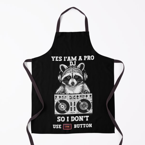 Item preview, Mix Master Raccoon - No Sync, Just Skill designed and sold by Raccoon's World.