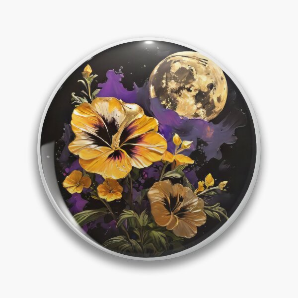 Item preview, Golden Moon Over Calibrachoa (618) designed and sold by WASjourney.