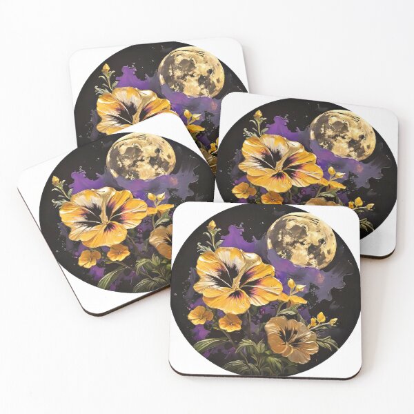 Item preview, Golden Moon Over Calibrachoa (618) designed and sold by WASjourney.