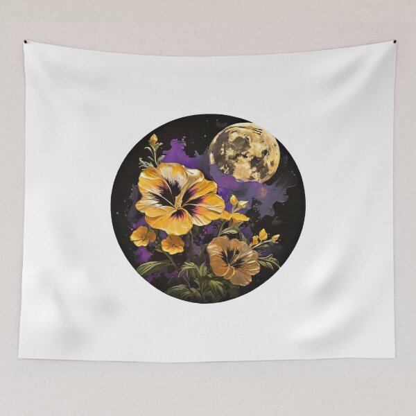 Item preview, Golden Moon Over Calibrachoa (618) designed and sold by WASjourney.