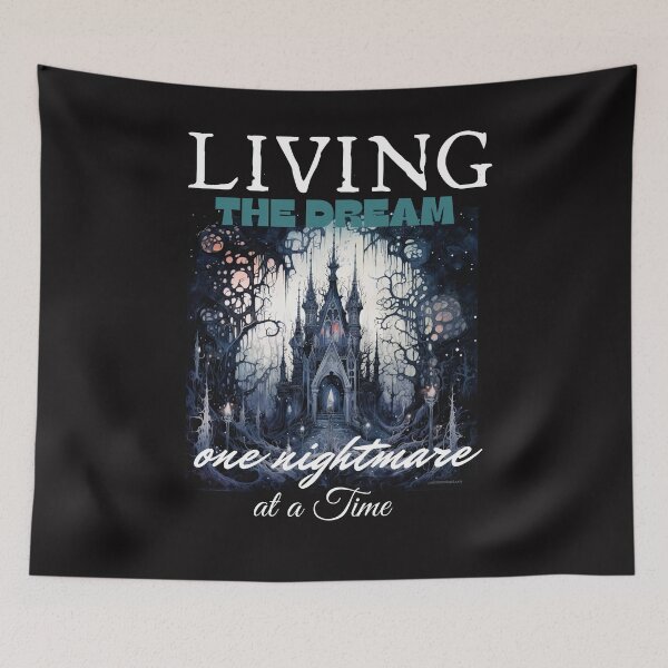 Item preview, Living the Dream one nightmare at a time designed and sold by leshewle.