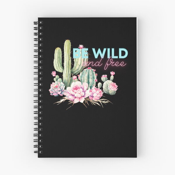 Item preview, Be Wild and Free - watercolor cactus designed and sold by Kate Made ART.