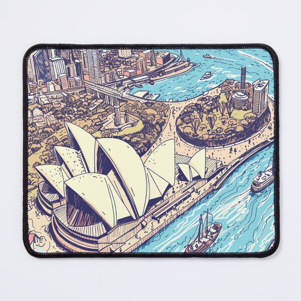 Item preview, Hand Drawn Sketch Sydney designed and sold by NosandEdgy.