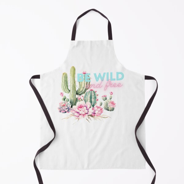 Item preview, Be Wild and Free - watercolor cactus designed and sold by Kate Made ART.