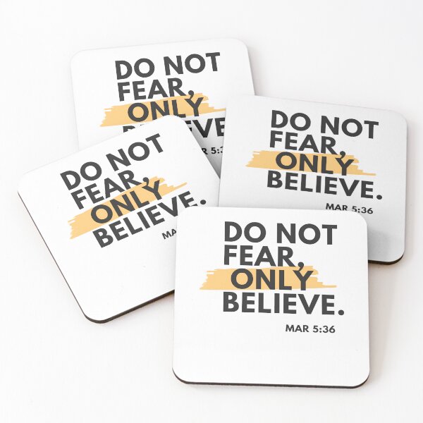 Item preview, Do not fear, only believe designed and sold by SoulfulStitches.