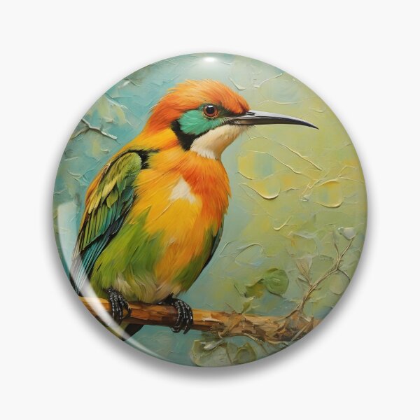Item preview, Chestnut-headed bee-eater bird (Merops leschenaulti) designed and sold by enhan.
