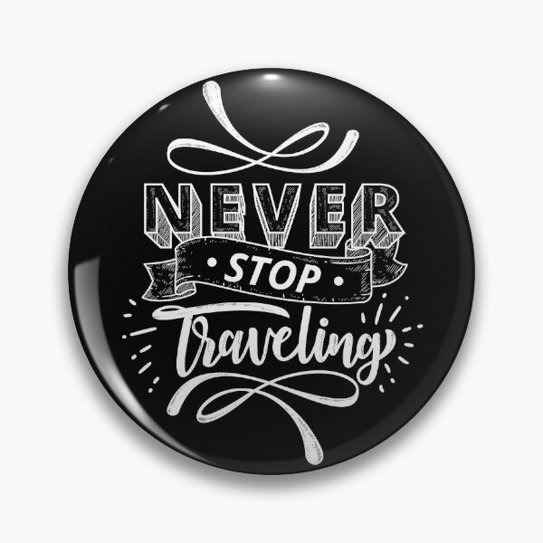 Item preview, The Never Stop Traveling Classic T-Shirt designed and sold by radhakidesign.