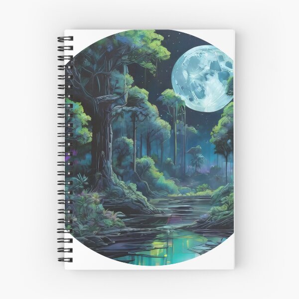 Item preview, Lunar Neon Jungle (623) designed and sold by WASjourney.