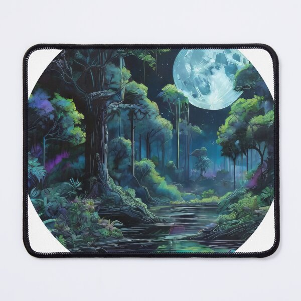 Item preview, Lunar Neon Jungle (623) designed and sold by WASjourney.