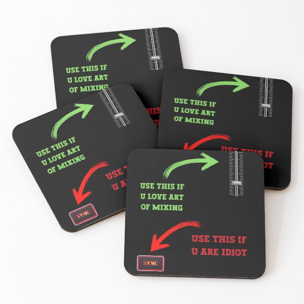 Item preview, Skill Over Sync - Funny Aesthetic Art For DJ designed and sold by Raccoon's World.