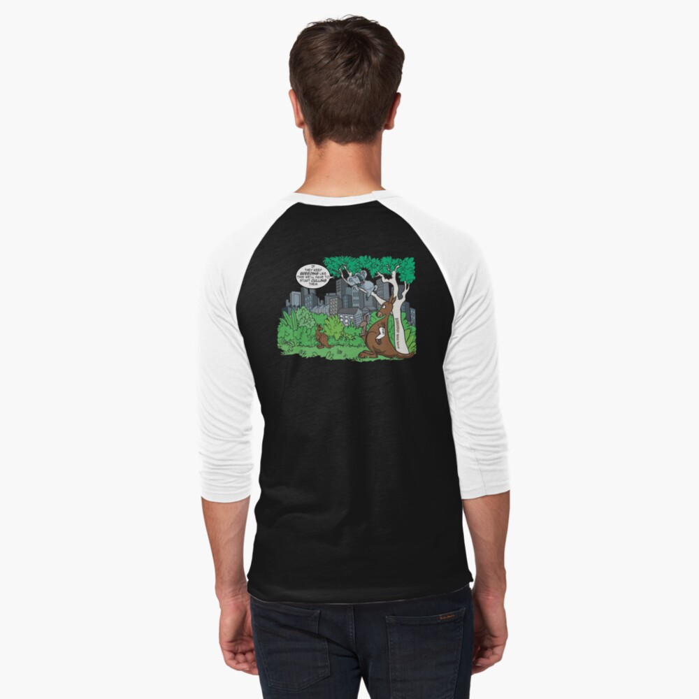 Item preview, Baseball ¾ Sleeve T-Shirt designed and sold by Kangaboy.