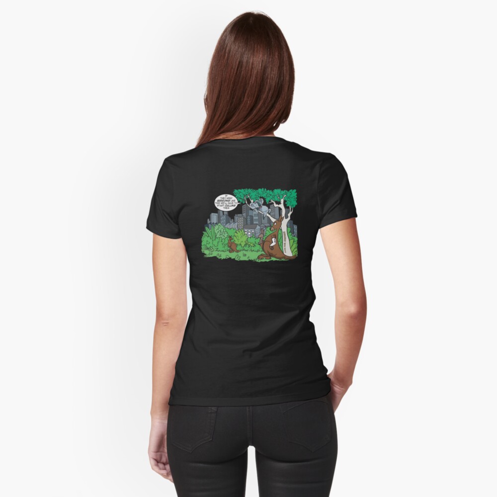 Item preview, Fitted T-Shirt designed and sold by Kangaboy.