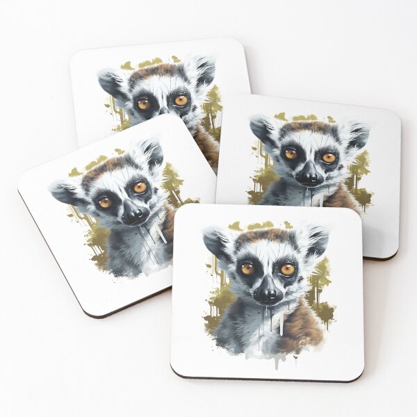 Item preview, Lemur ring-tailed lemur designed and sold by DerSenat.