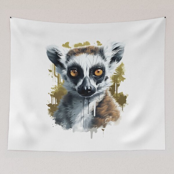 Item preview, Lemur ring-tailed lemur designed and sold by DerSenat.