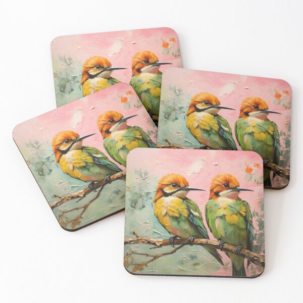 Item preview, Chestnut-headed bee-eater bird (Merops leschenaulti) designed and sold by enhan.