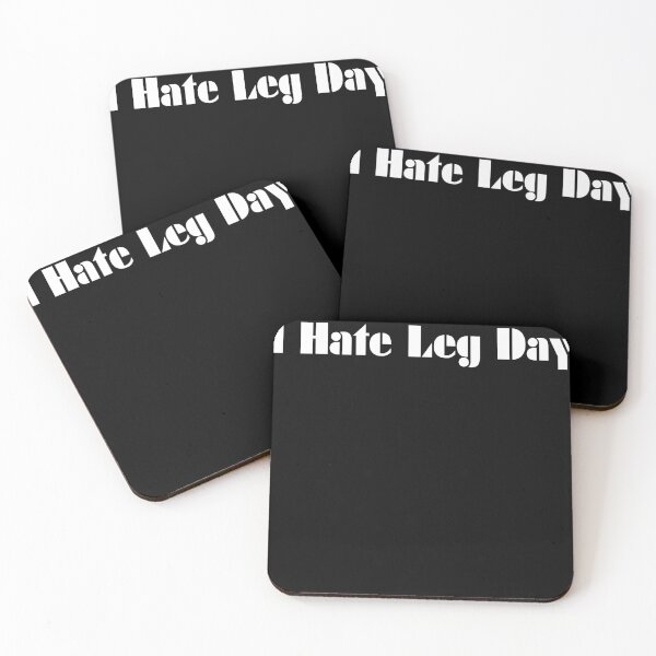 Item preview, Gym Quote - I Hate Leg Day designed and sold by TeeTown Treasure.