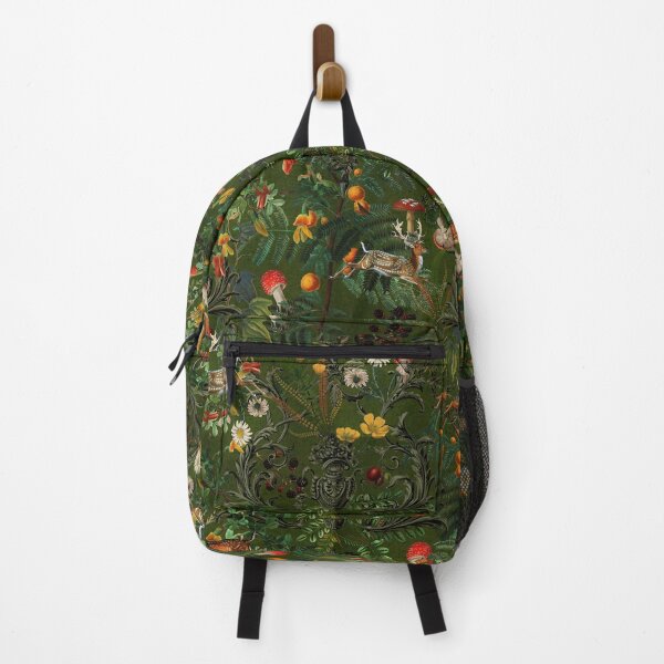 Item preview, Miracles of the Forest- Vintage luxurious dark green Pattern Nightgarden designed and sold by UtArt.