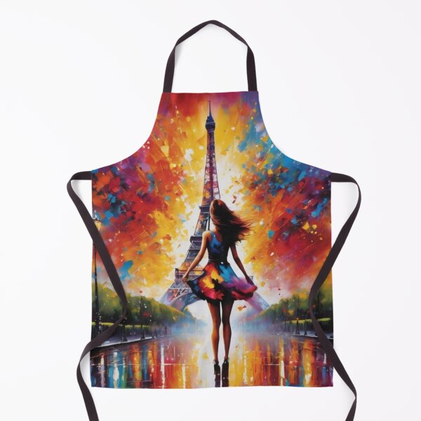 Item preview, Paris girl and Eiffel Tower designed and sold by JackFreestone.