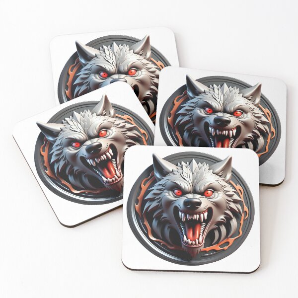 Item preview, 3D terrifying wolf designed and sold by Inspyralia.