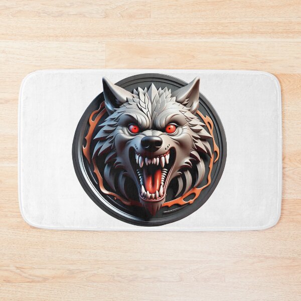 Item preview, 3D terrifying wolf designed and sold by Inspyralia.
