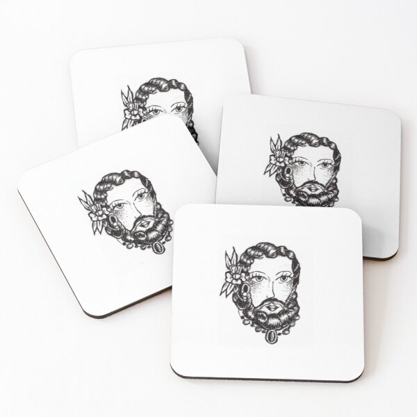 Item preview, Bearded Lady designed and sold by Rockeaterart.