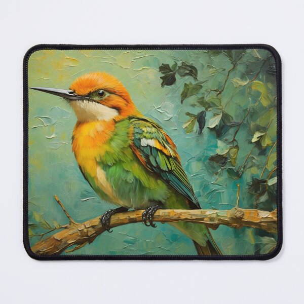 Item preview, Chestnut-headed bee-eater bird (Merops leschenaulti) designed and sold by enhan.