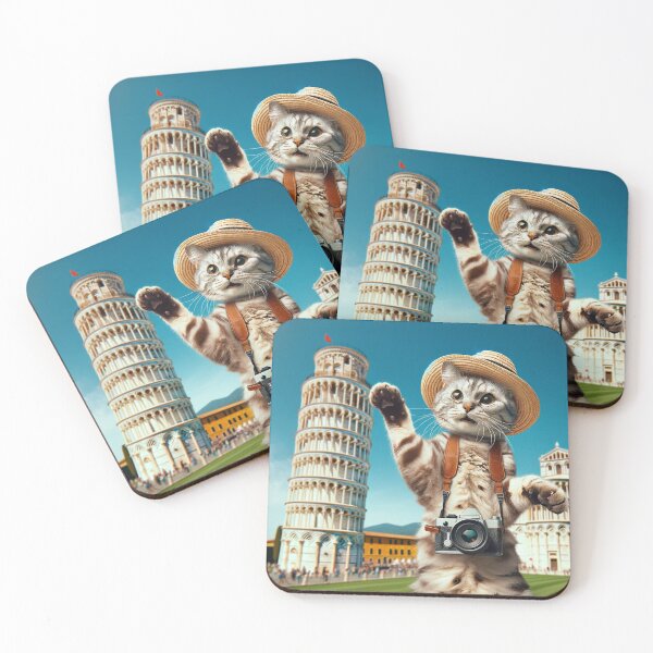 Item preview, Whiskers in Pisa: A Cat's Italian Journey designed and sold by catontheroof.