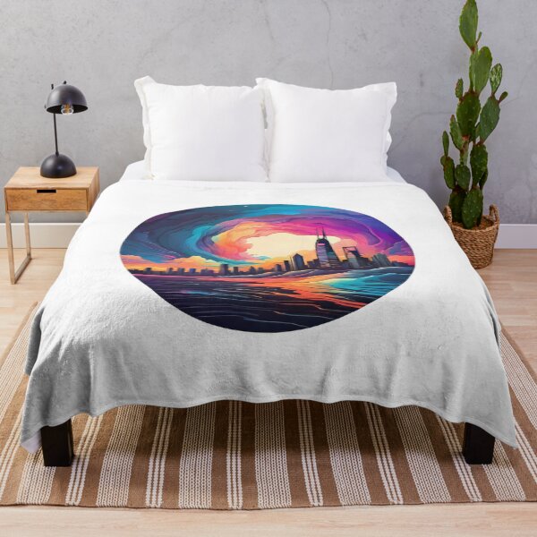 Item preview, City Landmarks in Vibrant Wavelengths (628) designed and sold by WASjourney.