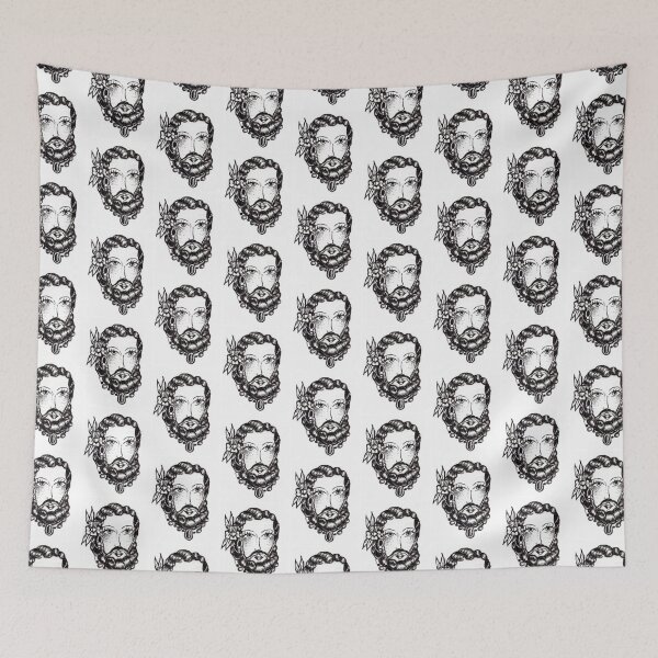 Item preview, Bearded Lady designed and sold by Rockeaterart.