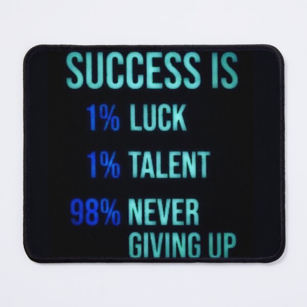 Item preview, Success is never giving up designed and sold by Vasa23.