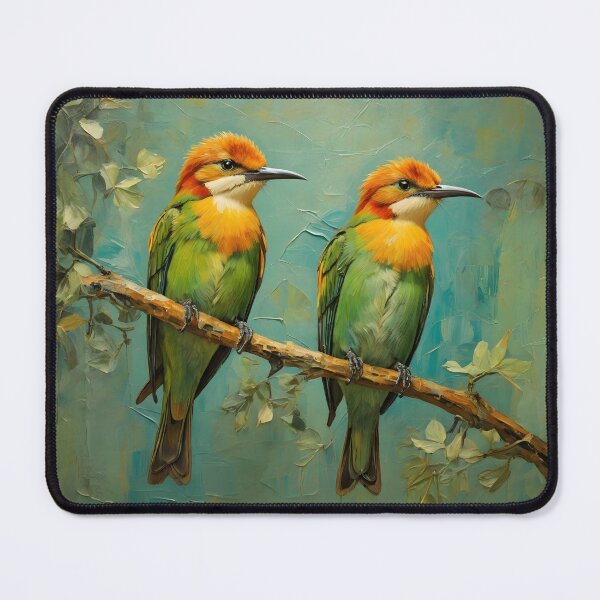Item preview, Chestnut-headed bee-eater bird (Merops leschenaulti) designed and sold by enhan.